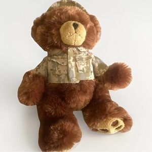 Creature Comforts Canadian Soldier Bear Support Our Forces Patriotic Collectable
